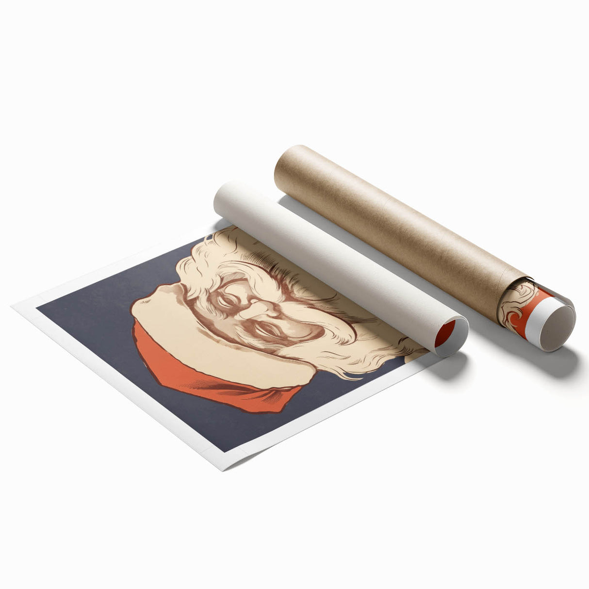Vintage Santa Claus – Retro Christmas Art Prints
