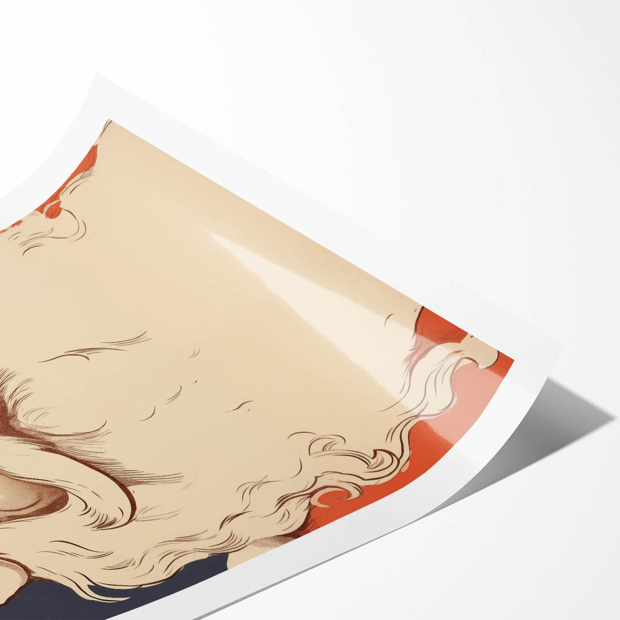 Vintage Santa Claus – Retro Christmas Art Prints
