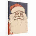 Vintage Santa Claus – Retro Christmas Art Prints