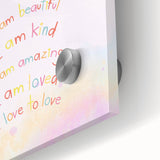 Nursery Wall Art – Inspirational Rainbow Print for Kids' Rooms