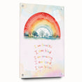 Nursery Wall Art – Inspirational Rainbow Print for Kids' Rooms