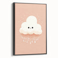 Children's Wall Art Prints - Cute Cloud Minimalist Nursery Decor