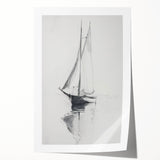 Vibrant rolled landscape print showcasing a serene natural scene with lush greenery and a clear blue sky, expertly packaged in a protective cardboard tube for safe shipping.