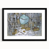 Modern Wall Art Print - Abstract Still Life with Gingerpot - Contemporary Decor