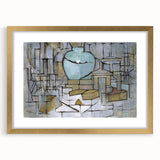 Modern Wall Art Print - Abstract Still Life with Gingerpot - Contemporary Decor
