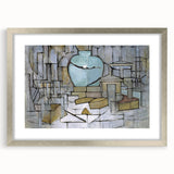 Modern Wall Art Print - Abstract Still Life with Gingerpot - Contemporary Decor