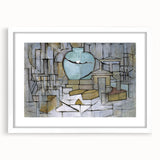 Modern Wall Art Print - Abstract Still Life with Gingerpot - Contemporary Decor