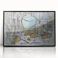 Modern Wall Art Print - Abstract Still Life with Gingerpot - Contemporary Decor