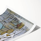 Modern Wall Art Print - Abstract Still Life with Gingerpot - Contemporary Decor