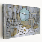 Modern Wall Art Print - Abstract Still Life with Gingerpot - Contemporary Decor