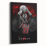 Fiery Passion Pop Art Wall Art – Bold Black, Red, and White Canvas