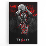 Fiery Passion Pop Art Wall Art – Bold Black, Red, and White Canvas