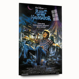 Retro Flight of the Navigator Poster - Vintage 80s Sci-Fi Wall Art
