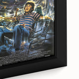 Retro Flight of the Navigator Poster - Vintage 80s Sci-Fi Wall Art