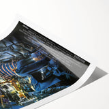 Retro Flight of the Navigator Poster - Vintage 80s Sci-Fi Wall Art