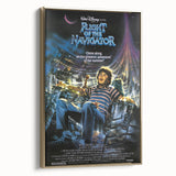 Retro Flight of the Navigator Poster - Vintage 80s Sci-Fi Wall Art