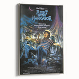 Retro Flight of the Navigator Poster - Vintage 80s Sci-Fi Wall Art