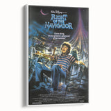 Retro Flight of the Navigator Poster - Vintage 80s Sci-Fi Wall Art