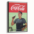 Retro Coca-Cola Poster - Vintage Beverage Wall Art Print