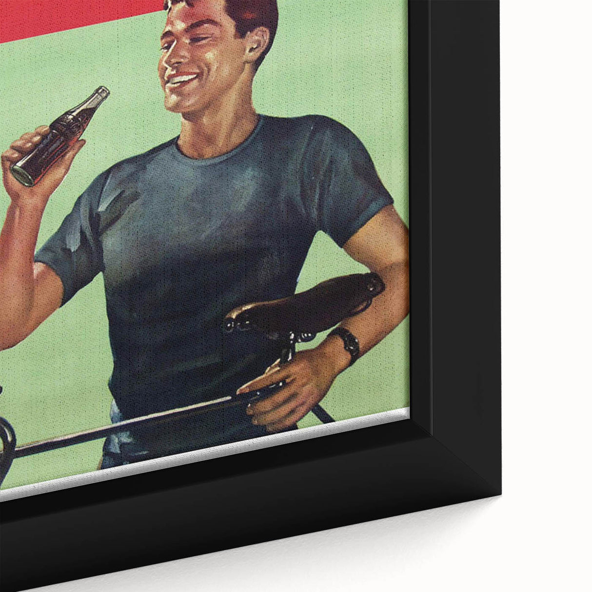 Retro Coca-Cola Poster - Vintage Beverage Wall Art Print