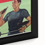 Retro Coca-Cola Poster - Vintage Beverage Wall Art Print