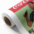 Retro Coca-Cola Poster - Vintage Beverage Wall Art Print