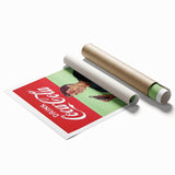 Retro Coca-Cola Poster - Vintage Beverage Wall Art Print