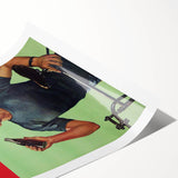 Retro Coca-Cola Poster - Vintage Beverage Wall Art Print