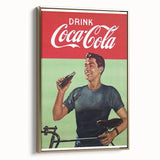 Retro Coca-Cola Poster - Vintage Beverage Wall Art Print