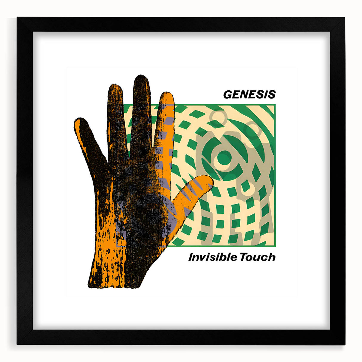 Retro Genesis Invisible Touch Poster - Vintage Prints for Wall Art