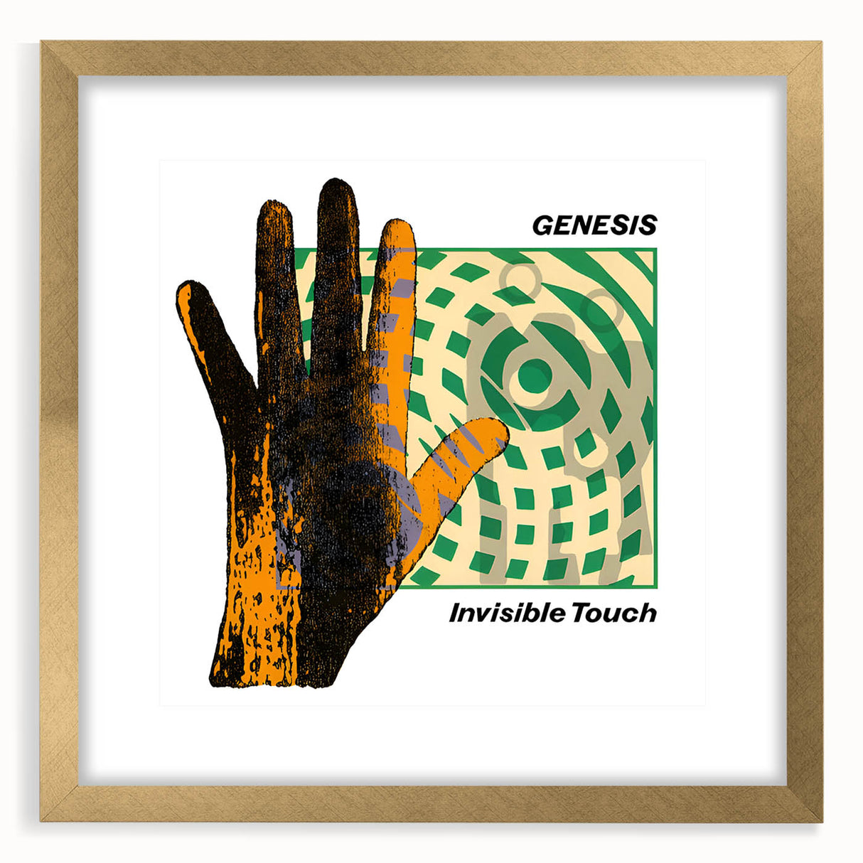 Retro Genesis Invisible Touch Poster - Vintage Prints for Wall Art