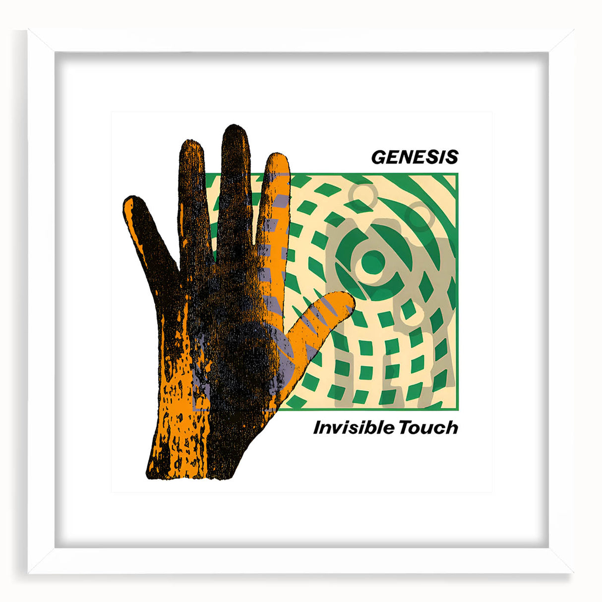 Retro Genesis Invisible Touch Poster - Vintage Prints for Wall Art