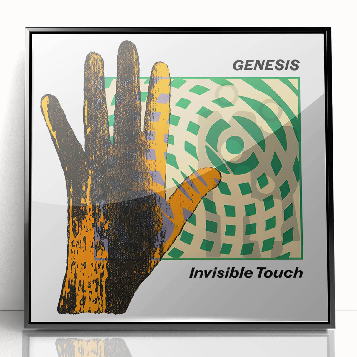 Retro Genesis Invisible Touch Poster - Vintage Prints for Wall Art