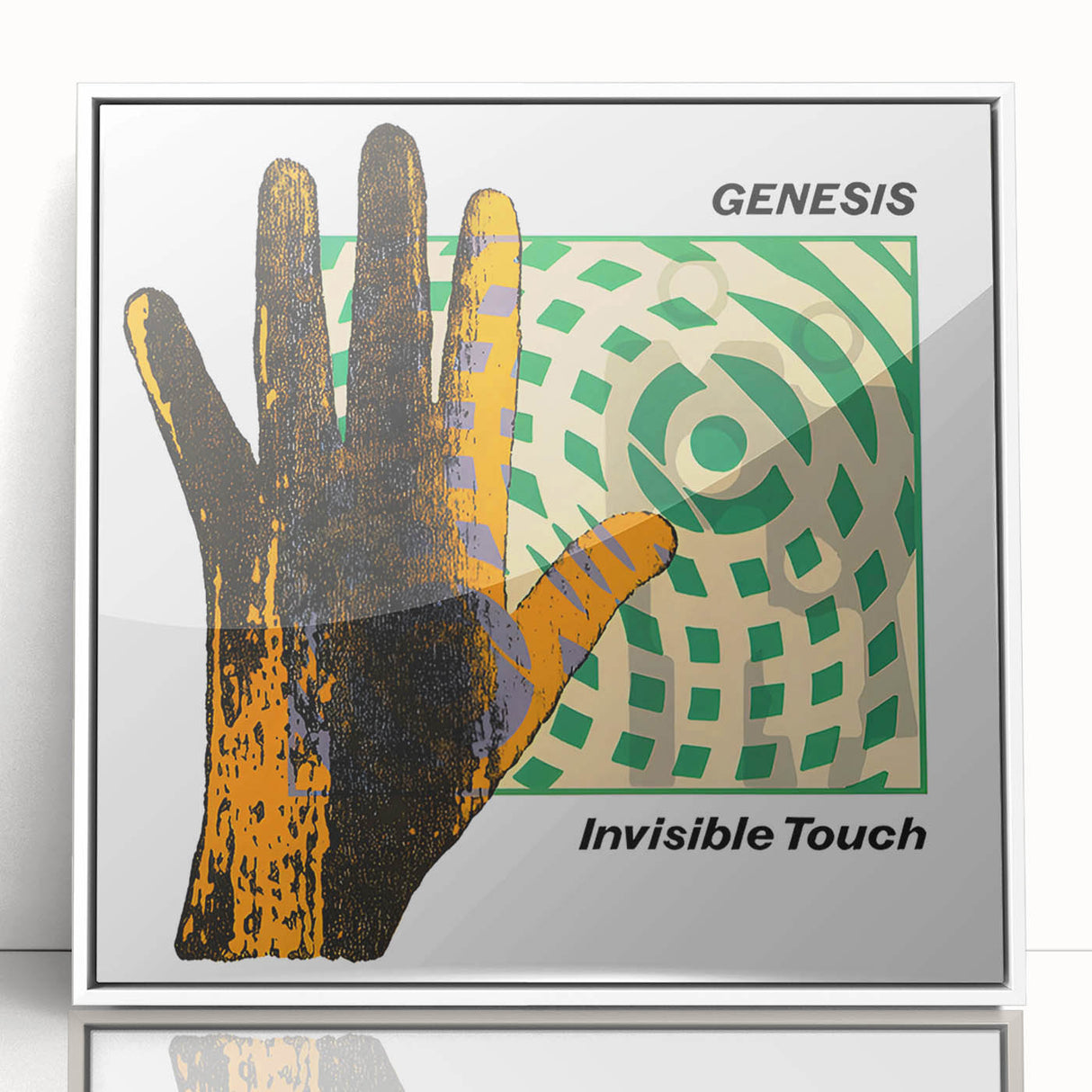 Retro Genesis Invisible Touch Poster - Vintage Prints for Wall Art