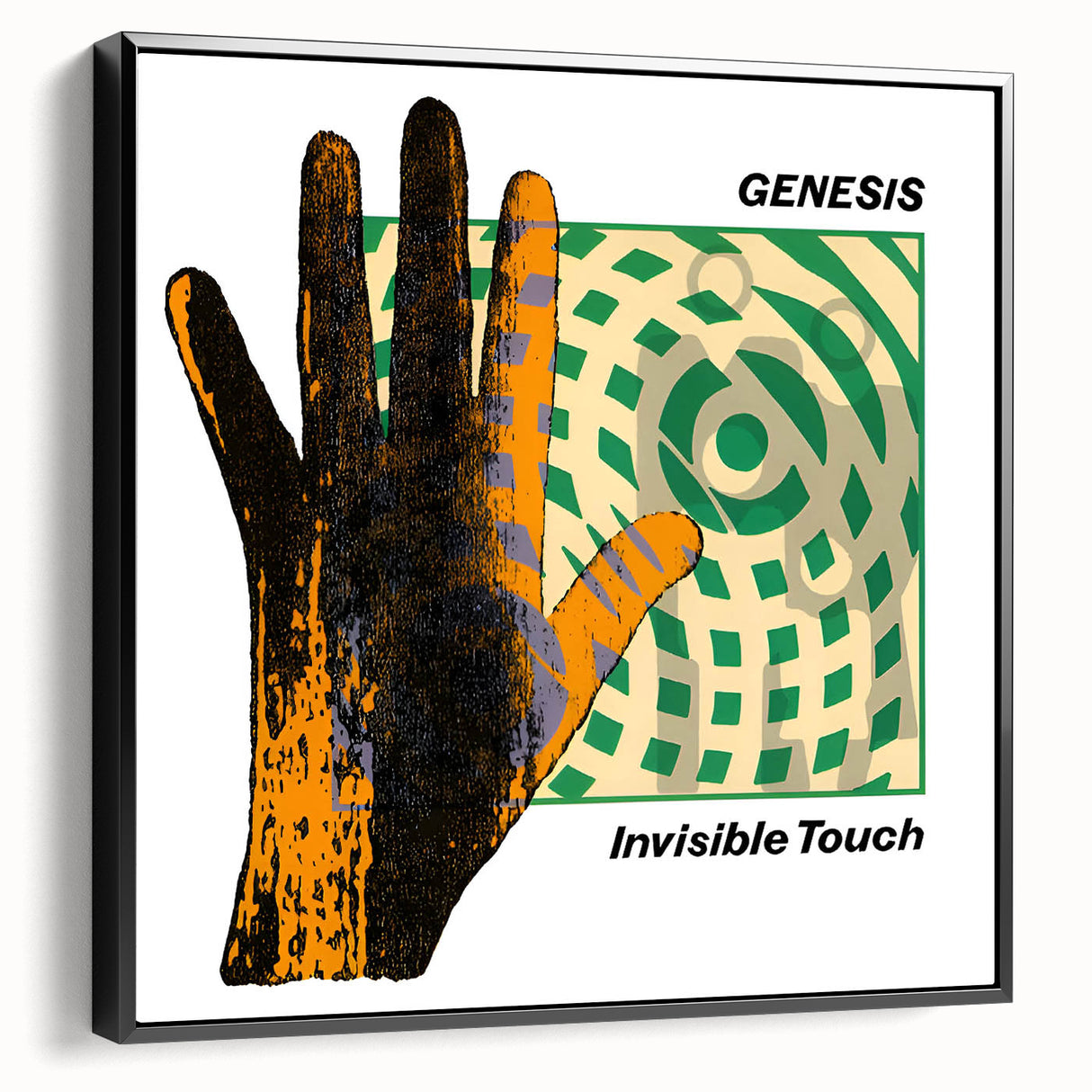 Retro Genesis Invisible Touch Poster - Vintage Prints for Wall Art