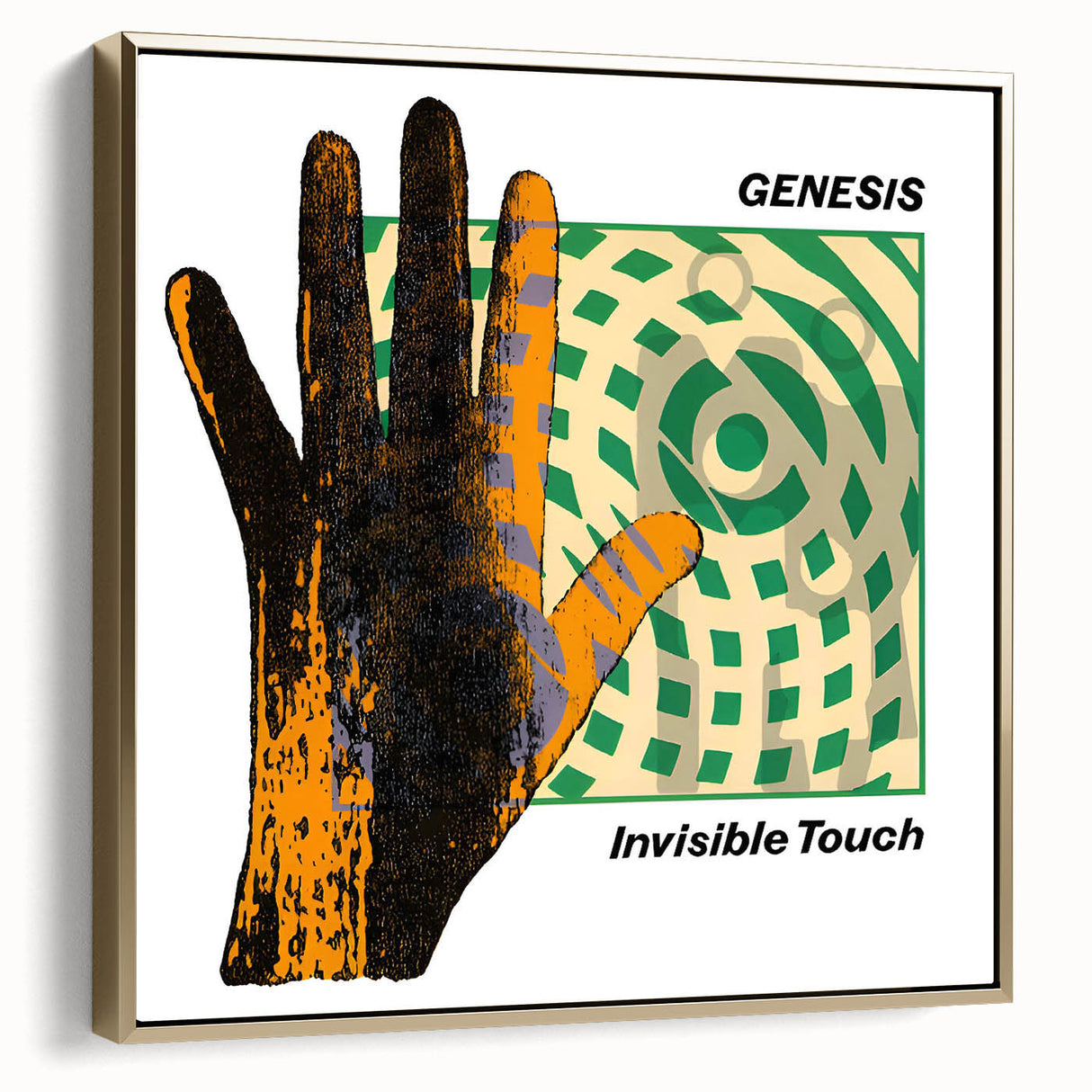 Retro Genesis Invisible Touch Poster - Vintage Prints for Wall Art