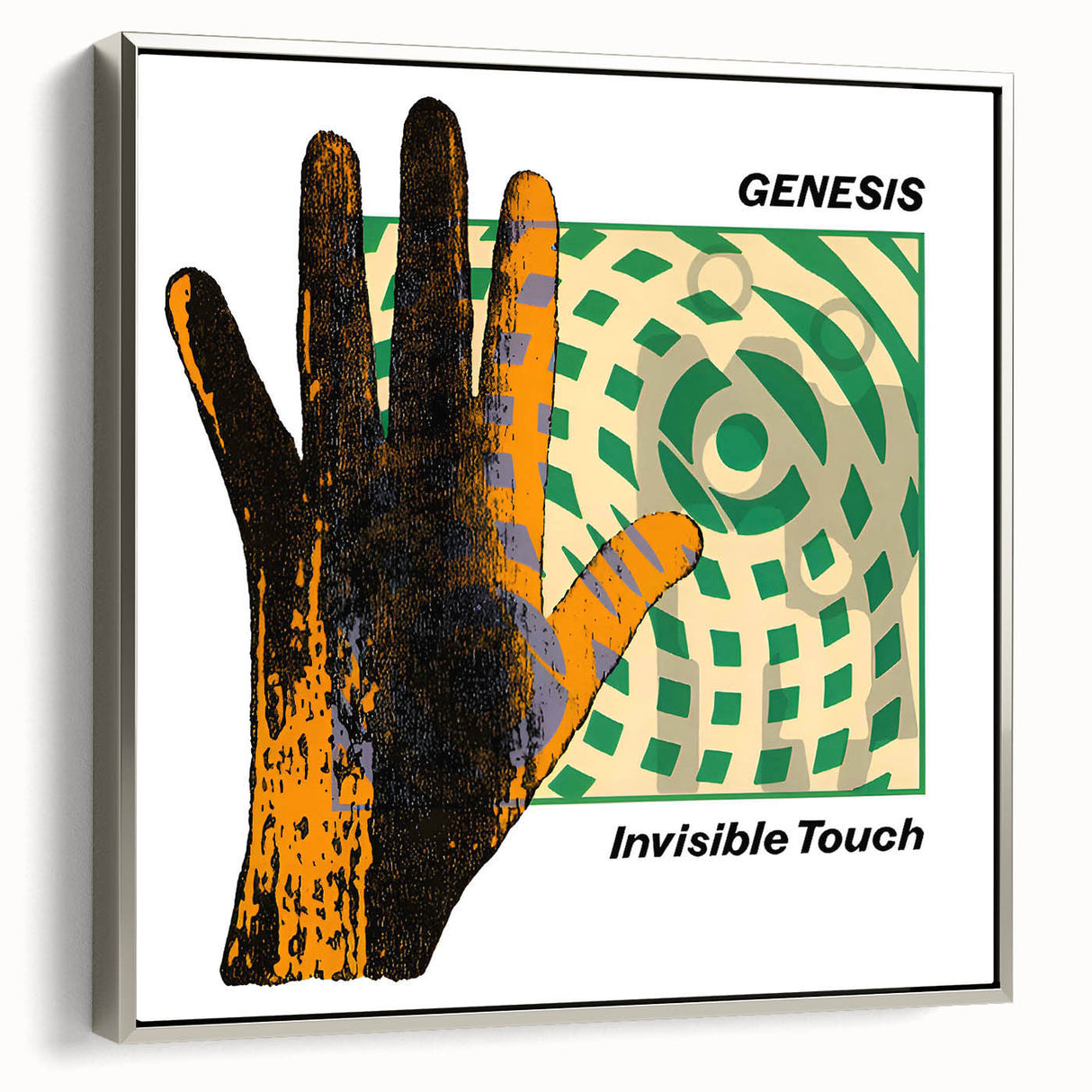 Retro Genesis Invisible Touch Poster - Vintage Prints for Wall Art