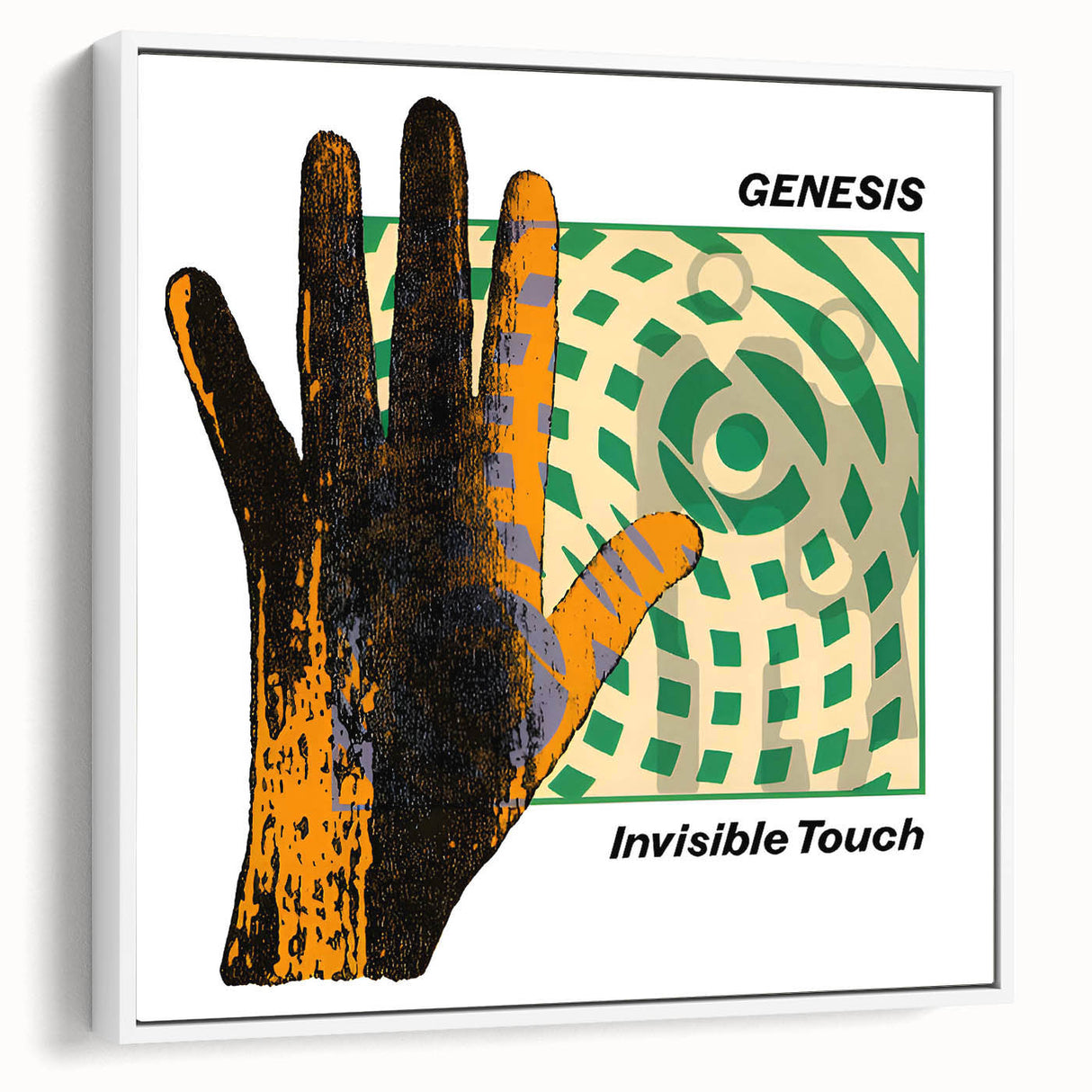 Retro Genesis Invisible Touch Poster - Vintage Prints for Wall Art