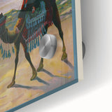 Retro Aswan Egypt Travel Poster – Vintage Desert & River Art