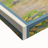 Retro Aswan Egypt Travel Poster – Vintage Desert & River Art