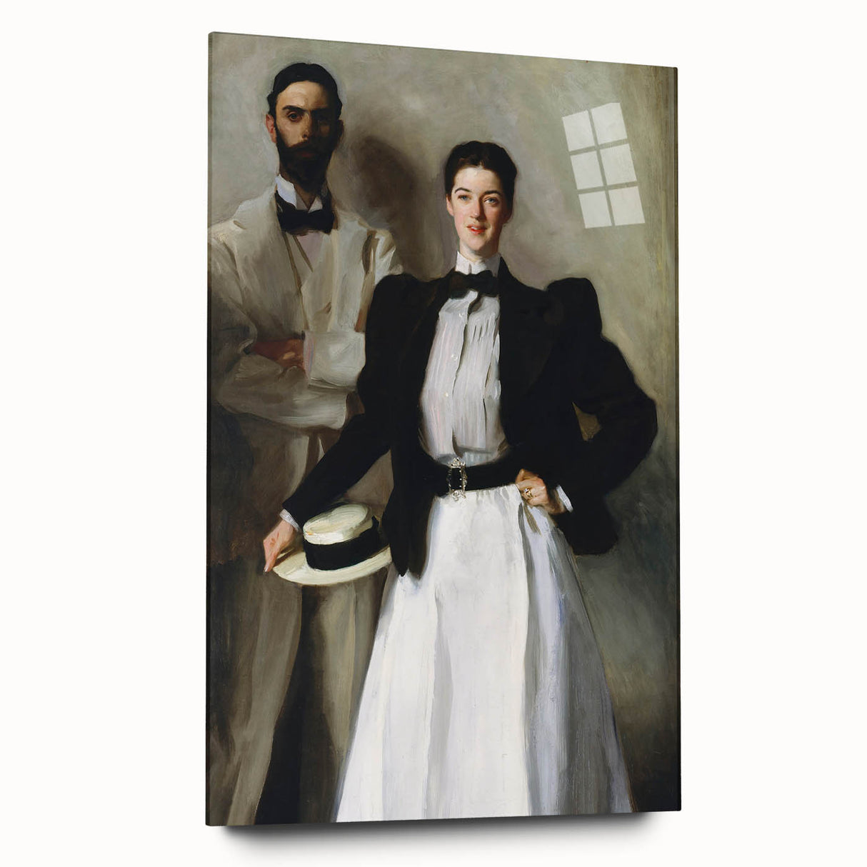 Realism Art Print - Mr. and Mrs. I. N. Phelps Stokes by Sargent Canvas Art