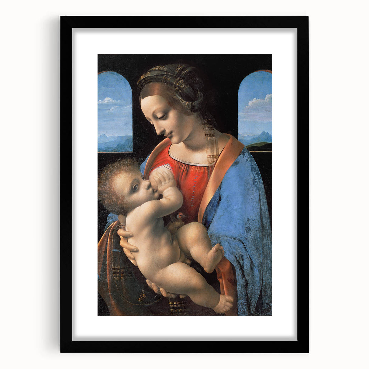 Renaissance Art Prints - Leonardo da Vinci’s Madonna Litta Masterpiece