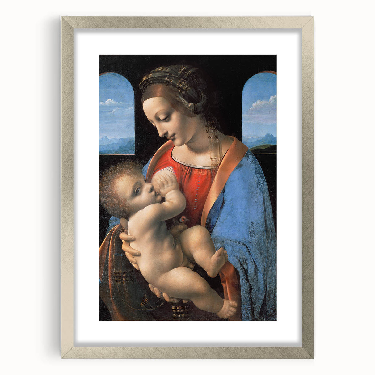 Renaissance Art Prints - Leonardo da Vinci’s Madonna Litta Masterpiece
