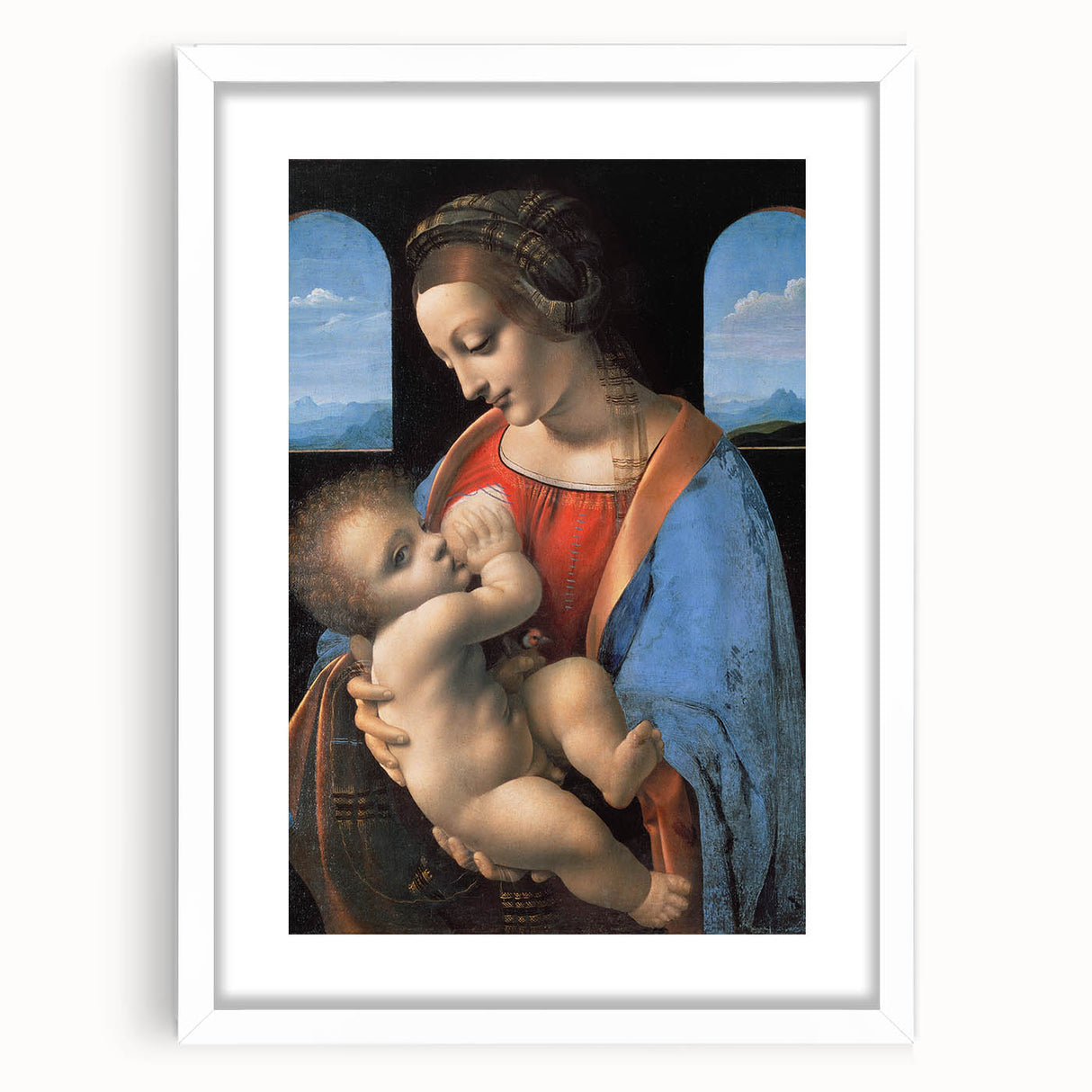 Renaissance Art Prints - Leonardo da Vinci’s Madonna Litta Masterpiece