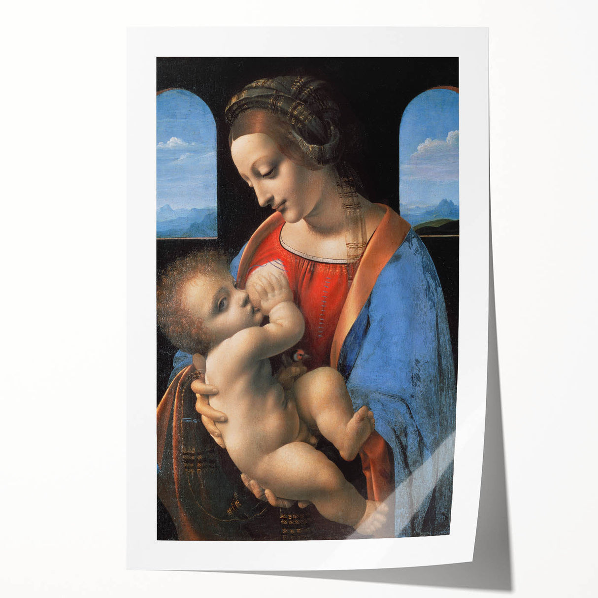 Renaissance Art Prints - Leonardo da Vinci’s Madonna Litta Masterpiece