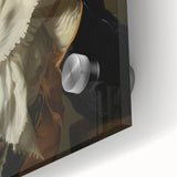Bathroom Wall Art - Classic Portrait with Modern Vintage Style