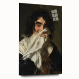 Bathroom Wall Art - Classic Portrait with Modern Vintage Style