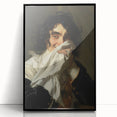 Bathroom Wall Art - Classic Portrait with Modern Vintage Style