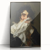 Bathroom Wall Art - Classic Portrait with Modern Vintage Style