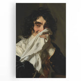 Bathroom Wall Art - Classic Portrait with Modern Vintage Style